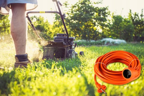 Przedłużacz Ogrodowy Blow 30M 2X1,5Mm Pomarańczowy Bez Uziemienia Ce Rohs