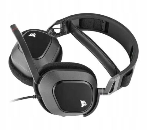 Słuchawki Corsair Hs80 Rgb Usb Dla Graczy Z Mikrofonem Kolor Czarny