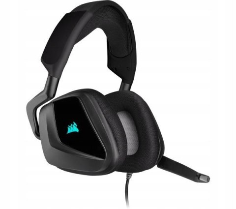 Słuchawki Corsair Void Rgb Elite 7.1 Usb Czarne Z Mikrofonem Gamingowe