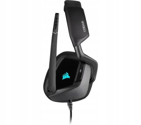 Słuchawki Corsair Void Rgb Elite 7.1 Usb Czarne Z Mikrofonem Gamingowe