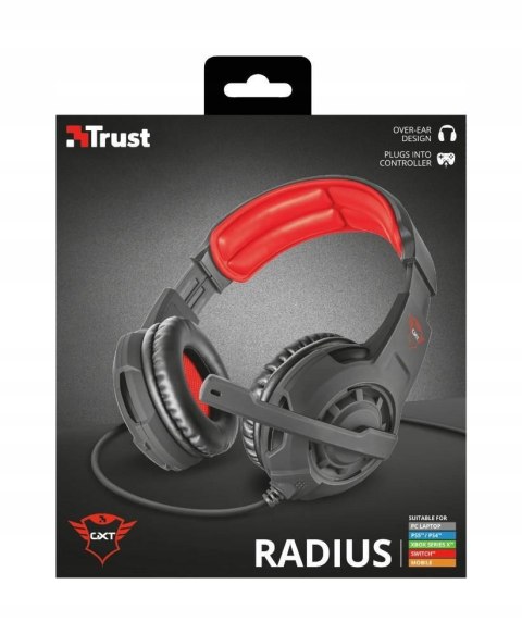 Słuchawki Gamingowe Trust Gxt 310 Nauszne Pc Ps4 Xbox Switch 2.0 Stereo