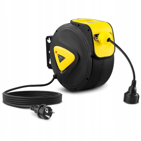 Automatyczny Bęben Kablowy Msw 20+3M 230V 2875W Montaż Ścienny/Sufitowy