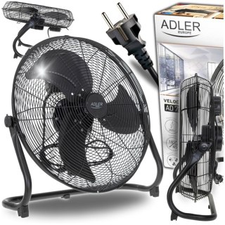 Cyrkulator Powietrza 200W 45Cm 3 Prędkości Metalowe Śmigła 125° Regulacja