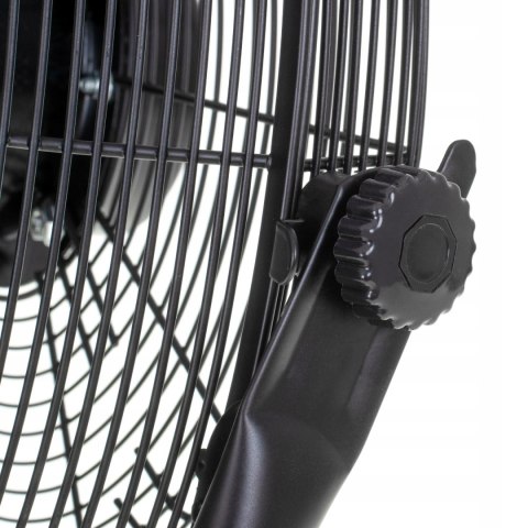Cyrkulator Powietrza 200W 45Cm 3 Prędkości Metalowe Śmigła 125° Regulacja