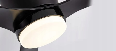 Lampa Sufitowa 132Cm Z Mocnym Wentylatorem Led 3 Barwy Pilot Lato/Zima
