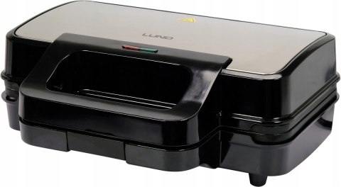 Opiekacz 3W1 Lund 900W - Wymienne Płyty: Tosty, Gofry I Grill, 28X15 Cm