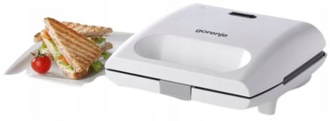 Opiekacz Gorenje Sm701gcw, 700W Mini Grill Z Powłoką Nieprzywierającą