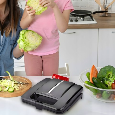 Toster Opiekacz Do Tostów 1000W Non-Stick Z Antipoślizgowymi Nóżkami!