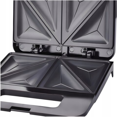 Toster Opiekacz Do Tostów 1000W Non-Stick Z Antipoślizgowymi Nóżkami!