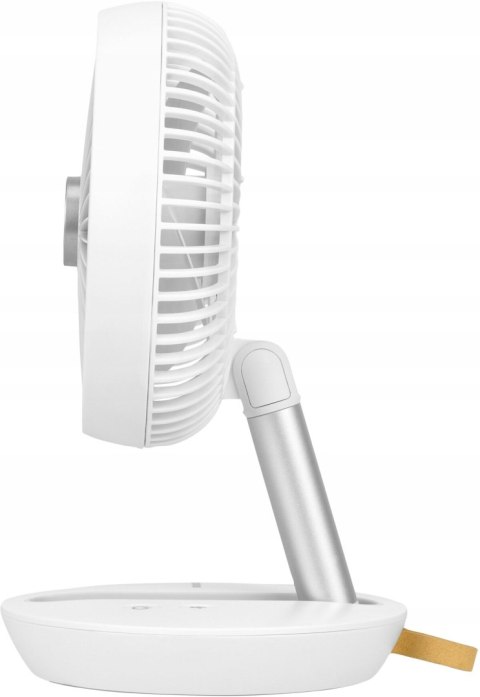 Wentylator Akumulatorowy Coolair F01 Biały Usb-C 15H Cichy Regulacja Mocy