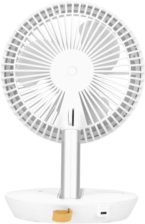 Wentylator Akumulatorowy Coolair F01 Biały Usb-C 15H Cichy Regulacja Mocy