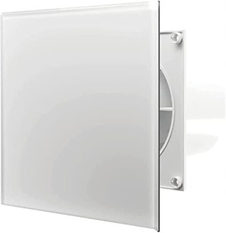 Wentylator Domowy Veroni Glass 120 Mm - Ciszy Z Higrostatem I Timerem, Ipx4