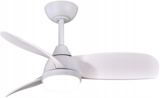Wentylator Sufitowy Led Dc Z Pilotem, Regulacja Wysokości, Dwukierunkowy