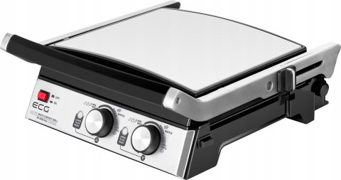 Grill Elektryczny 3W1 2000W - Gofry, Panini, Bbq, 4 Pozycje, Regulacja