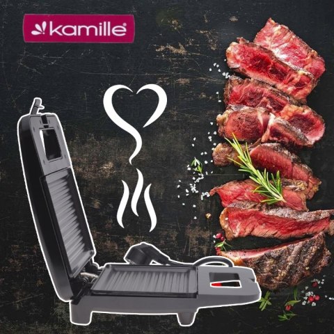 Grill Kontaktowy 800W - Opiekacz Do Kanapek, Nieprzywierający Składany