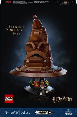 Lego Hp 76429 Mówiąca Tiara Przydziału Z Minifigurką I Dźwiękowym Efektem