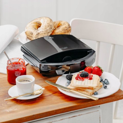 Nowy Grill Elektryczny Opicekacz Do Kanapek 1000W Non-Stick 70Cm Kompaktowy