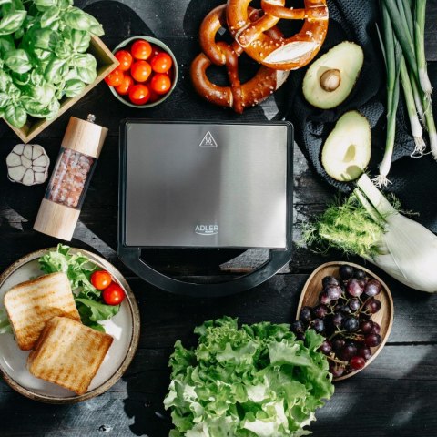 Nowy Grill Elektryczny Opicekacz Do Kanapek 1000W Non-Stick 70Cm Kompaktowy