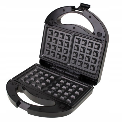 Opekacz 3W1 1000W - Kanapkowy, Grill, Gofrownica, Panini, Sandwich Łatwy