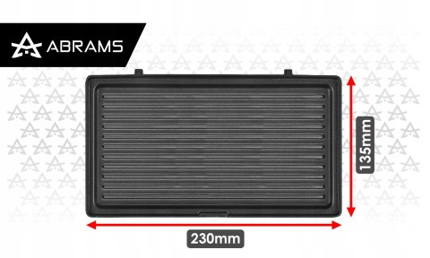 Opiekacz 3W1 1000W - Gofrownica, Grill I Opiekacz Do Kanapek 230X135mm