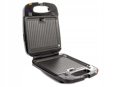 Opiekacz 3W1 1200W Czarny - Tosty, Panini, Gofwy I Grill, Łatwe Czyszczenie