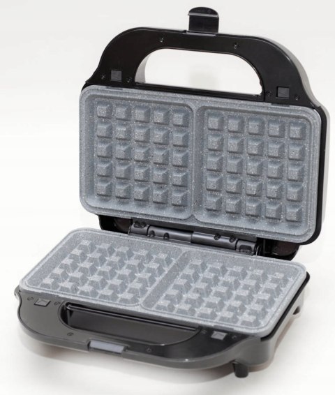 Opiekacz 3W1: Toster, Grill, Gofrownica Z Marmurkowymi Płytami - Max-2100-W