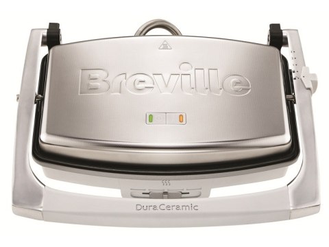 Opiekacz Breville Vst071x 2-Kanapkowy 1000W - Panini, Antyposłizgowe Płytki
