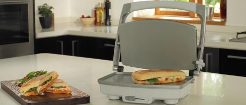 Opiekacz Breville Vst071x 2-Kanapkowy 1000W - Panini, Antyposłizgowe Płytki