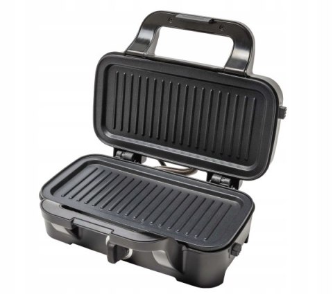 Opiekacz Do Kanapek 3W1 1200W - Trójkąty, Gofry, Panini, Grill, Regulacja