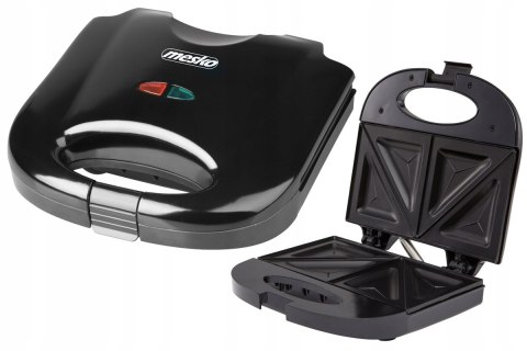 Opiekacz Do Kanapek 850W Sandwich Trójkąt, Termostat Nieprzywierające Płyty