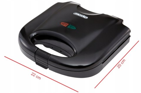 Opiekacz Do Kanapek 850W Sandwich Trójkąt, Termostat Nieprzywierające Płyty