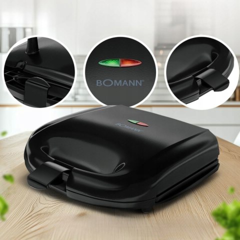 Opiekacz Do Kanapek Kwadratowy 2-Tosty Bomann St 6074 Cb 820W Termostat