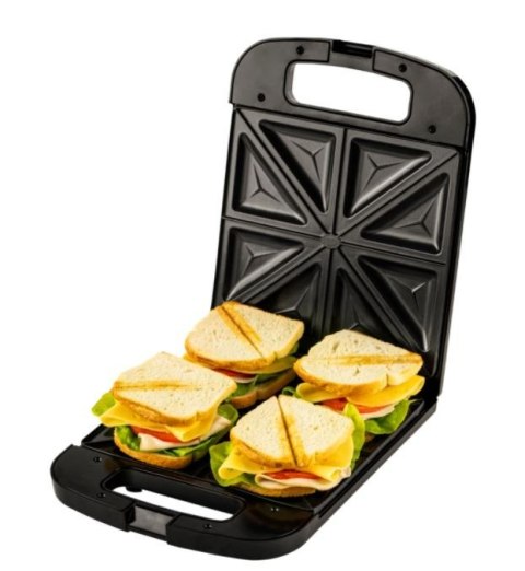 Opiekacz Do Kanapek Xxl 4X Miejsca 2000W, Non-Stick, Termostat, Sandwiche