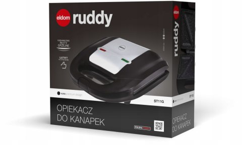 Opiekacz Kanapek Eldom St11g 750W Z Nieprzywierającą Powłoką Granitową