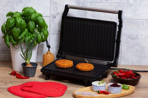 Opiekacz Panini Grill Elektryczny Xxl 2100W Non-Stick Z Led Termostatem