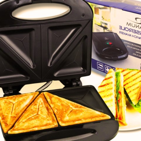Opiekacz Toster Do Kanapek 700W Esperanza - Równomierne Grzanie, 2 Sztuki