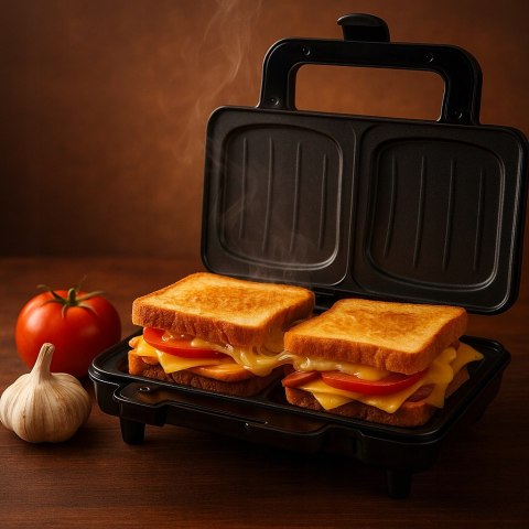 Toster Grill Xxl First Austria 900W Z Powłoką Nieprzywierającą Do Kanapek