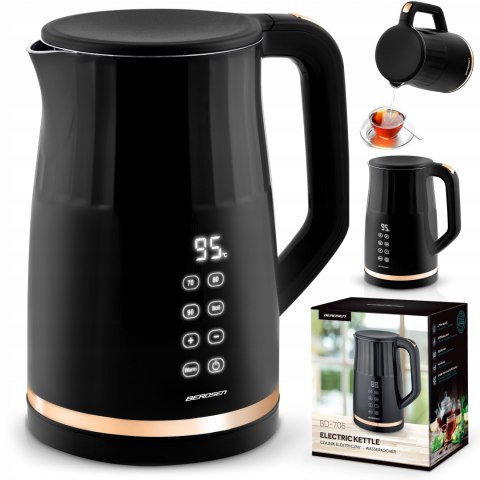Czajnik Elektryczny 2200W - Panel Dotykowy, Regulacja Temperatury 1,7L