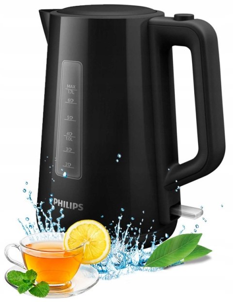 Czajnik Elektryczny Philips 2200W 1,7L Filtr, Obrotowa Podstawa, Bezpieczny