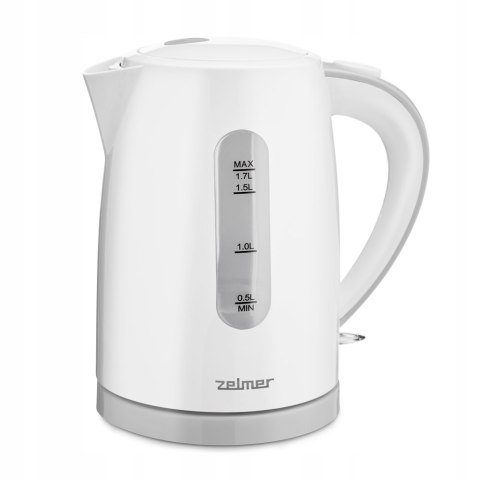 Czajnik Zelmer 1850-2200W 1,7L - Automatyczne Wyłączenie, Obrotowa Podstawa