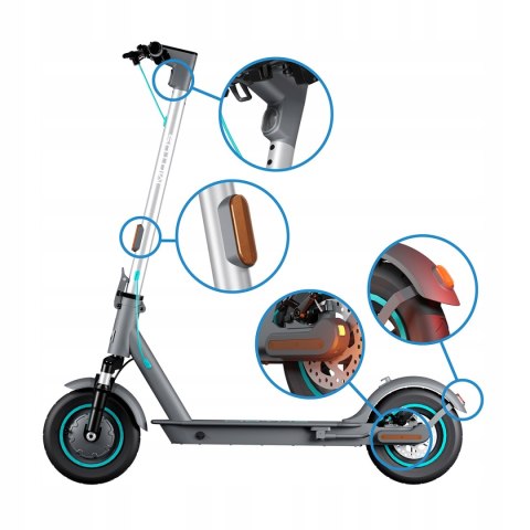 Elektryczna Hulajnoga Motus Scooty 10 Lite Gen6 700W 30 Km Zasięgu Tempomat
