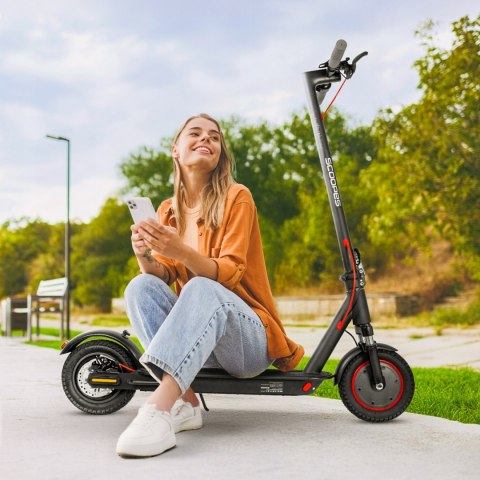 Hulajnoga Elektryczna 350W 10Ah 35Km, 10-Calowe Koła, Amortyzacja, Składana