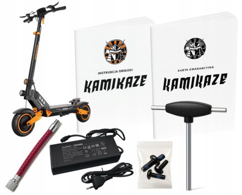 Hulajnoga Elektryczna Kamikaze K1 Max 2X1000w 52V20ah 80Km Ip45 Składana