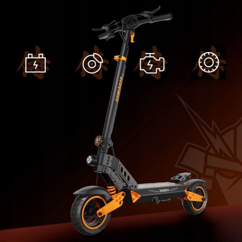 Kamikaze K1 Hulajnoga Elektryczna Składana 1000W/1400W 48V15ah 60Km 10 Cali