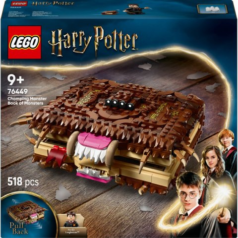 Lego Harry Potter 76449 - Potworna Księga Potworów Pull-Back Z Neville