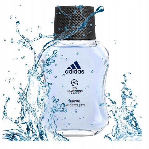 Adidas Champions League Zestaw Męski Edt 100Ml + Żel 250Ml + Deo 150Ml