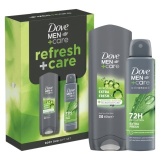 Dove Men+Care Zestaw Body Duo Extra Fresh Żel I Antiperspirant 250/150Ml