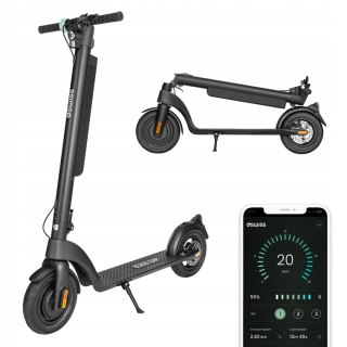 Hulajnoga Elektryczna 4Swiss Ex6 Up 350W 15Kg Składana Miejska 40Km Mobilna