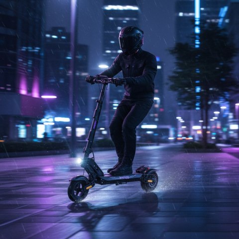 Hulajnoga Elektryczna Kamikaze K1 1400W Led Rgb 60Km, Zimowe Opony Nfc