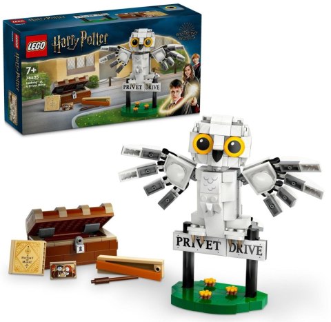 Lego Harry Potter 76425 Hedwiga - 336 Elementów, Wizyta Na Privet Drive 4
